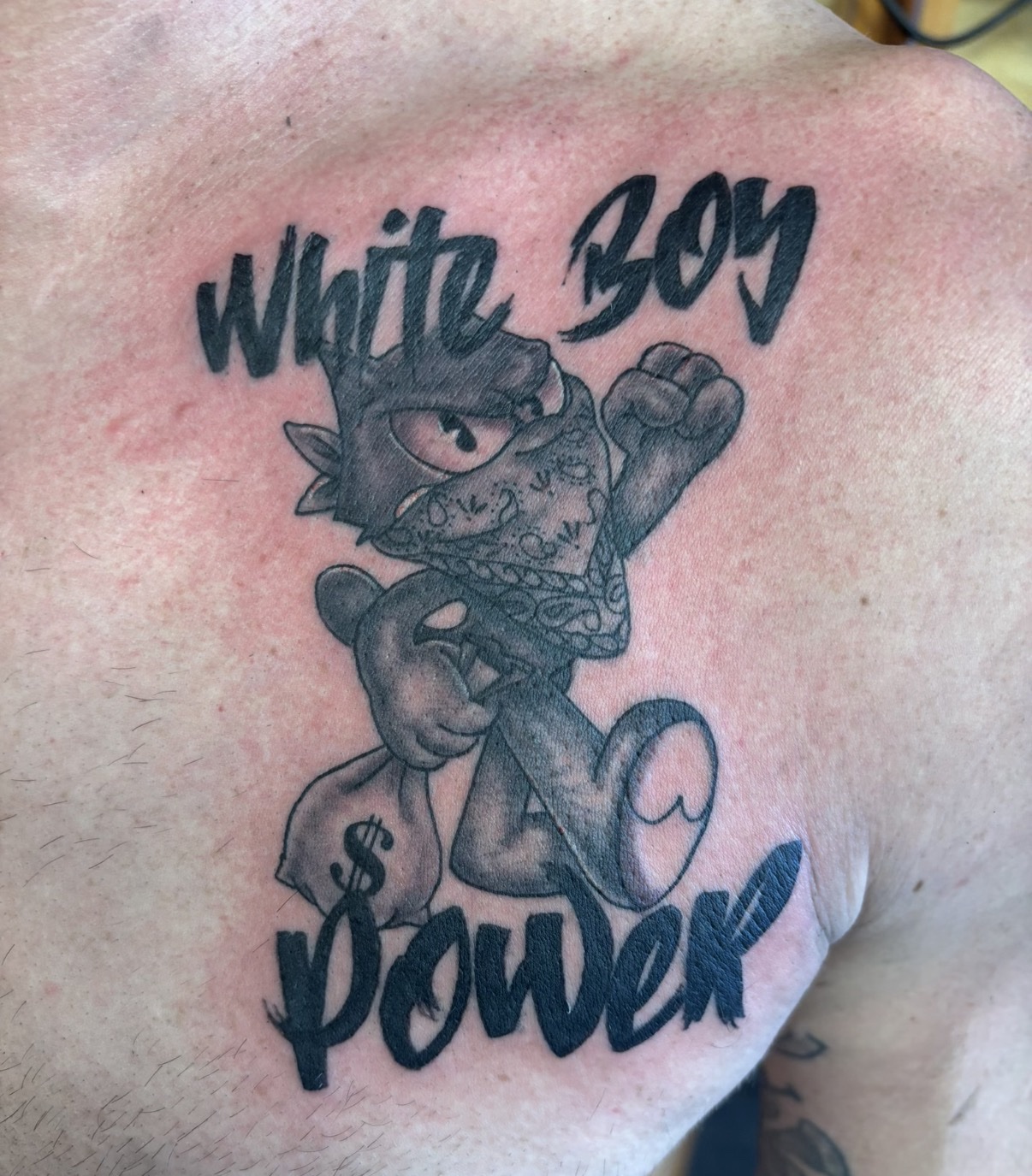 Lettering tattoo